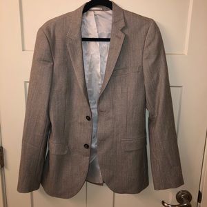Topman Slim Wool Sportcoat